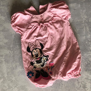 DiSNEY BABY Minnie Mouse Pink Romper